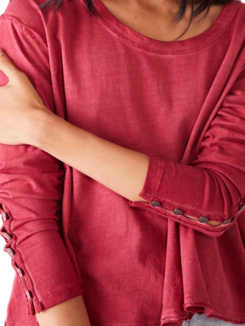 NWT Free People Long Sleeve Top Tee